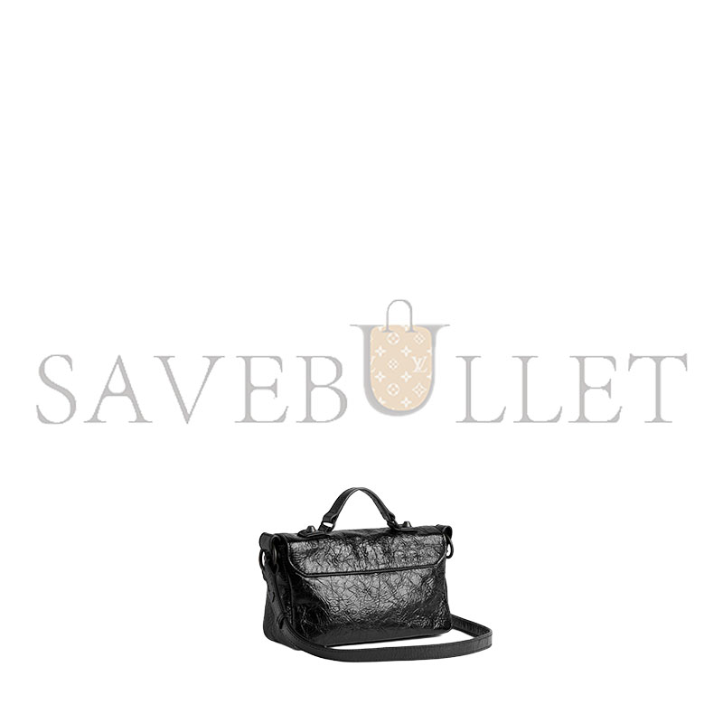 Ba1en*iaga THE LE CITY NANO FLAP BAG 8658572ABEK1000 (19.5*17*12cm)